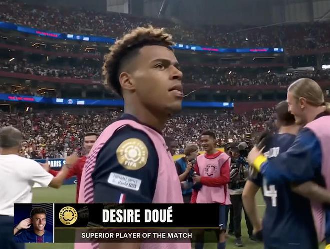 杜埃世俱杯巴黎拜仁全場最佳球員首創(chuàng)紀(jì)錄