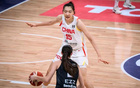 張子宇得分12分，中國(guó)女籃85-51勝新西蘭，A組第一晉級(jí)半決賽。
