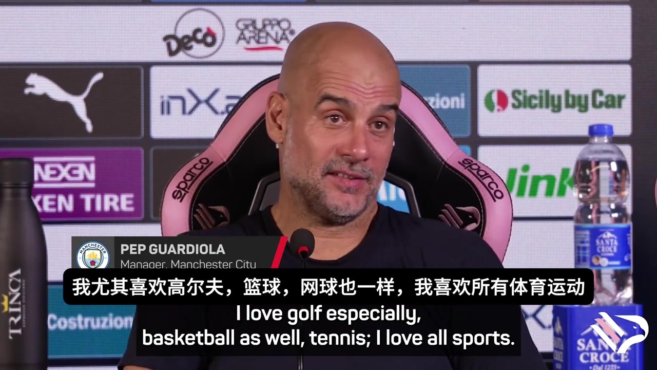 瓜迪奧拉我很喜歡詹姆斯庫里杜蘭特NBA對我來說很重要 瓜迪奧拉我很喜歡詹姆斯庫里杜蘭特NBA對我來說很重要