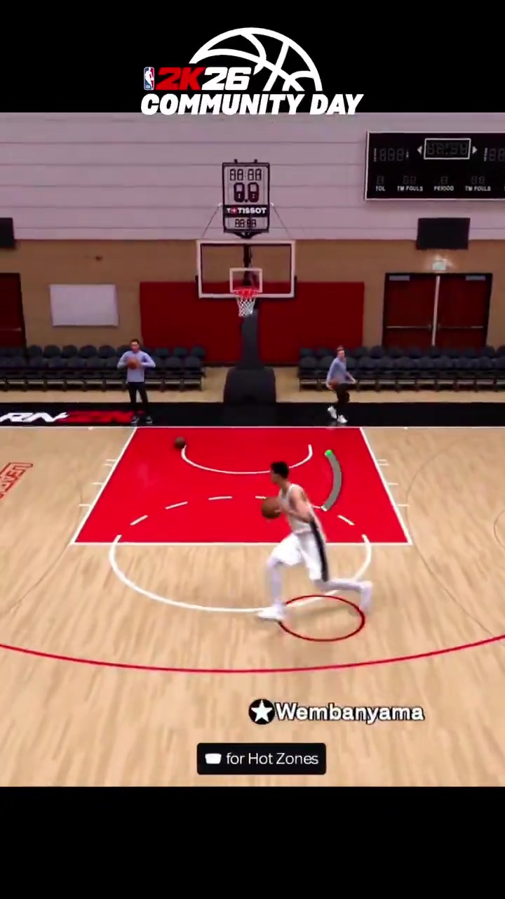 NBA 2K26里文班亞馬這夸張的背身投籃這讓人怎么防 NBA 2K26里文班亞馬這夸張的背身投籃這讓人怎么防