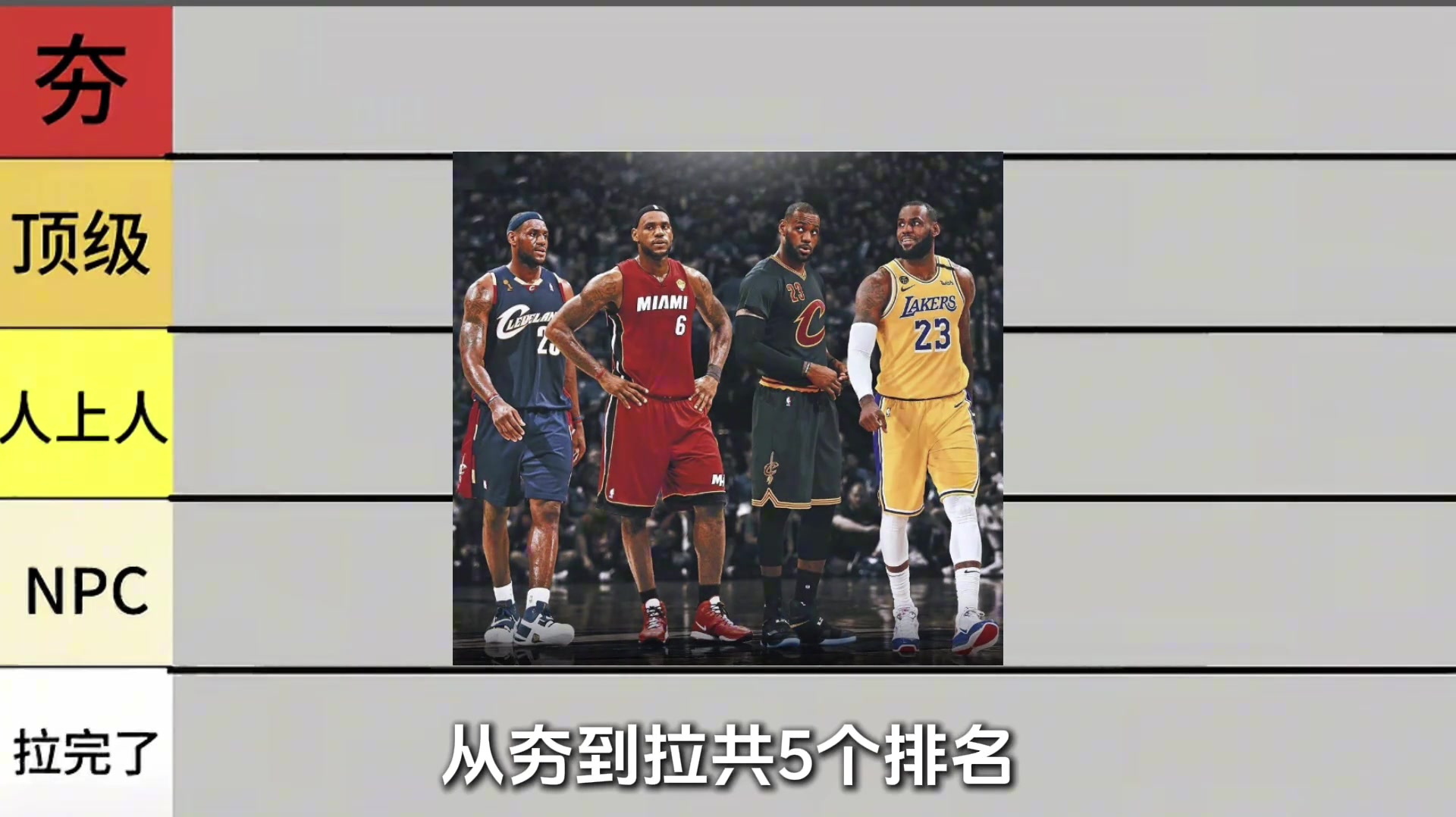 銳評詹姆斯10次總決賽表現(xiàn) 從夯到拉共5個排名4次夯 銳評詹姆斯10次總決賽表現(xiàn) 從夯到拉共5個排名4次夯